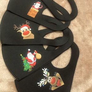Pack of 5 Christmas masks